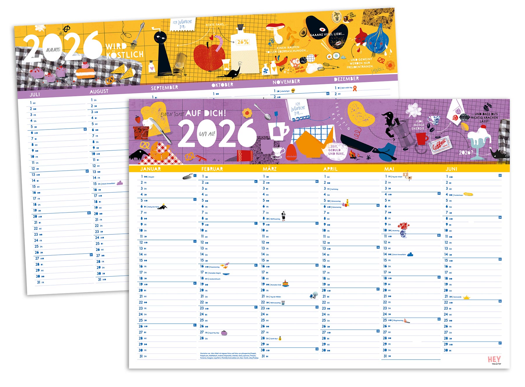 Doppelseite Bilderbuchkonzept "Ach, diese Menschen!"